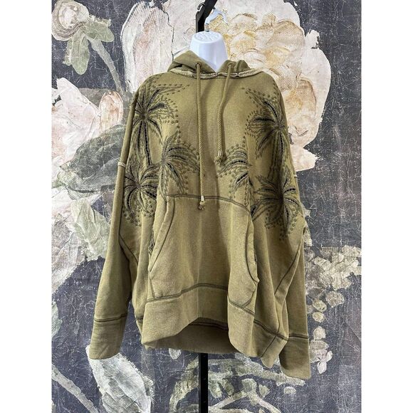 Free People Olive Green Hoodie - Picture 4 of 8